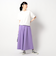 スーパーストレッチワイドパンツ