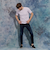 ライトオンスデニムストレッチパンツ