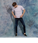 ライトオンスデニムストレッチパンツ