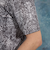 パイソン柄プリントVネック半袖Ｔシャツ