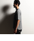 【RIELABO】ボタニカルリンクスジャカード Ｖネックカットソー