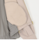 異素材使い配色ZIPパーカー