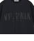 手書き風ロゴ ラウンドヘムTシャツ