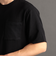 ワッシャーストレッチ クルーネックTシャツ