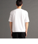 グラフィックジャカード クルーネックTシャツ