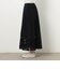 【WALDO】レース切り替えフレアスカート