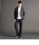 メランジストレッチ セットアップパンツ