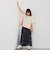 シアーアシメギャザースカート