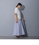 ストライプスカート