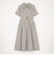 衿刺繍ワンピース