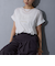 エンボス刺繍Tシャツ