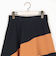切り替え配色スカート