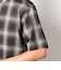 [シャツ+Tシャツ　セットアイテム]アンサンブルパナマオンブレチェック半袖シャツ