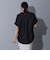 裾タックブラウス