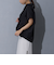 裾タックブラウス