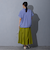 裾タックブラウス