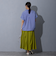 裾タックブラウス