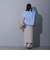 裾タックブラウス