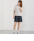 フロントリボンブラウス