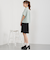 フロントリボンブラウス