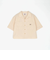 【Dickies】オープンカラークロップドシャツ