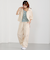【Dickies】オープンカラークロップドシャツ