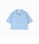 【Dickies】オープンカラークロップドシャツ