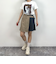 ラッププリーツスカート