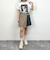 ラッププリーツスカート