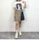 ラッププリーツスカート