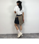 ラッププリーツスカート