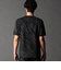 ゼブラ柄スプレー風ぼかしプリントTシャツ