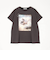 フレンチスリーブ猫Tシャツ