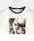 フレンチスリーブ猫Tシャツ