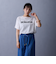 刺繍ロゴTシャツ