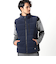 【NICOLE SPORTS】ロゴデザインパテッドベスト
