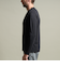 シルケットクルーネック長袖Ｔシャツ