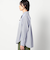2WAY　ストライプ柄ロゴ入り長袖シャツ