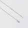 メタルボールY字ネックレス