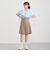 ハンカチヘムケープブラウス