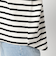 【日本製】デラヴェ長袖Tシャツ　ボーダーシーズンカラー