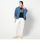 【BROOKLYN OVERALL 】ドロスト仕様　ブルゾンライクシャツ