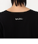 裾切り替え布帛ドッキングロングTシャツ