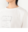 フロント箔ロゴ７分袖Tシャツ
