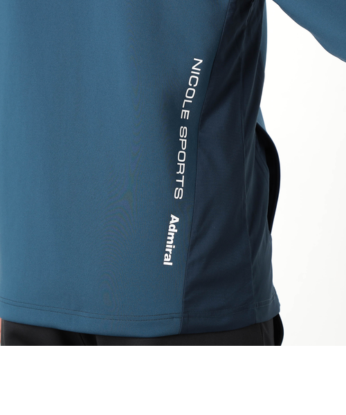 NICOLE SPORTS ネイビー ジャケット 52 NICOLE SPORTS ネイビー ジャケット 52 シアサッカーデザイン