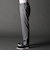 ヘリンボンハイストレッチセットアップパンツ