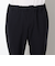 ナイロンジョーゼットテーパードパンツ