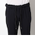 ナイロンジョーゼットテーパードパンツ