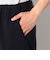 ナイロンジョーゼットテーパードパンツ
