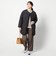 裏起毛 BOXプリーツパンツ
